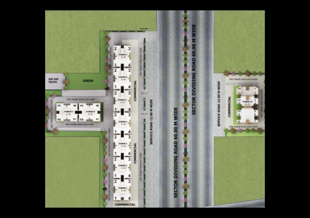 Prosperity Homes Site Plan