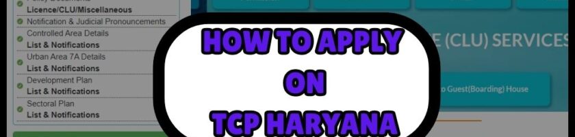 How to Apply on TCP Haryana