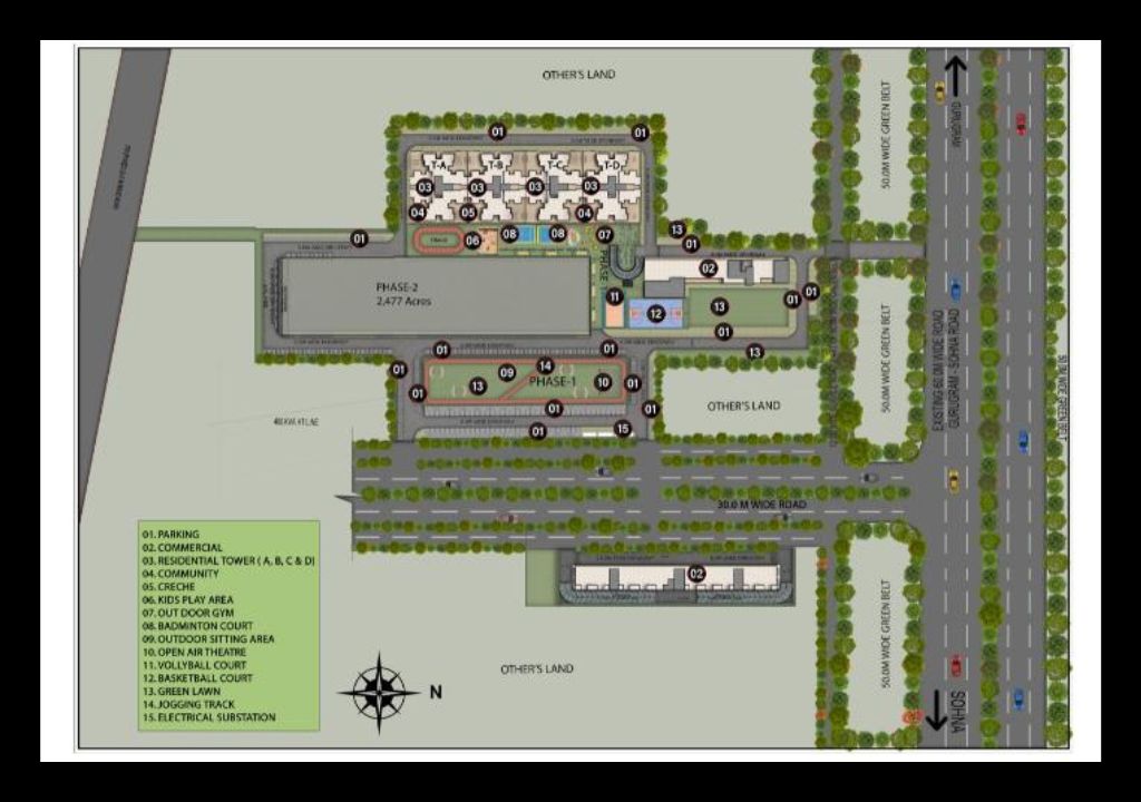 4S ASTER WALK SITE PLAN 