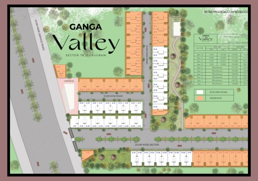 Master Plan of Ganga Valley 78 